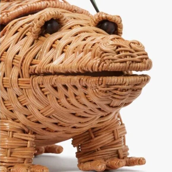 kate spade | Swamped Wicker 3d Alligator Bag - Picture 6 of 6